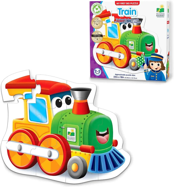 The Learning Journey My First Big Vehicle Floor Puzzles (Train)