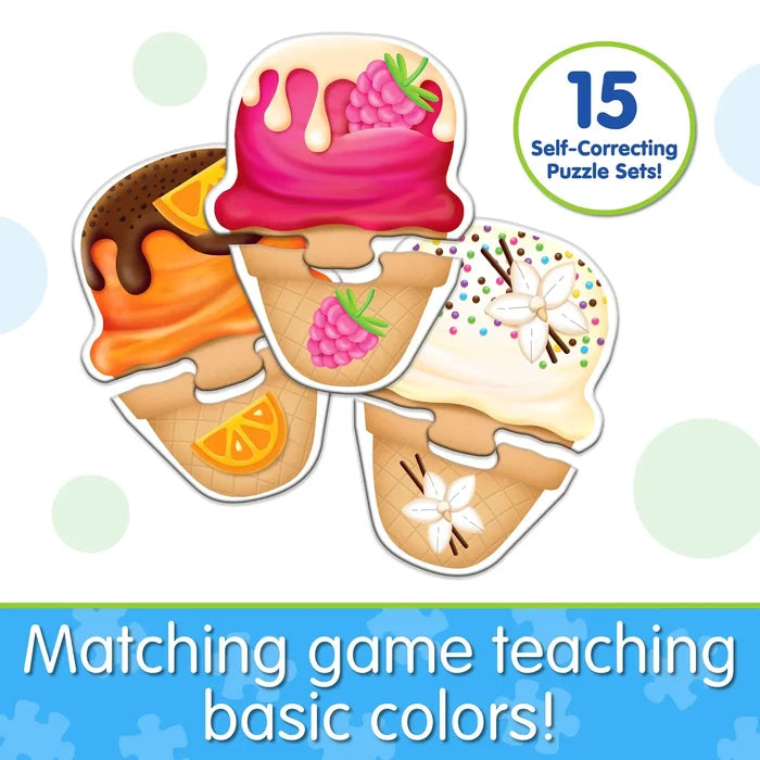 The Learning Journey My First Match It! Ice Cream Colors