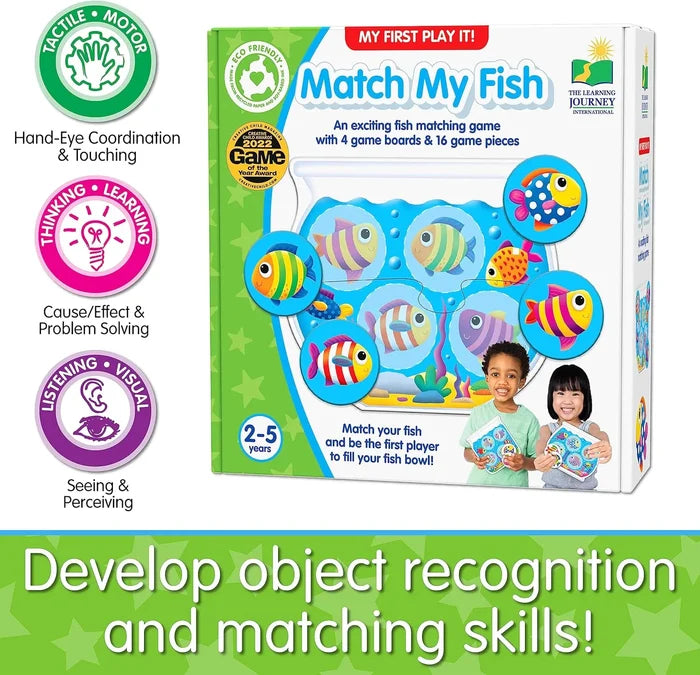 The Learning Journey My First Play It! Match My Fish