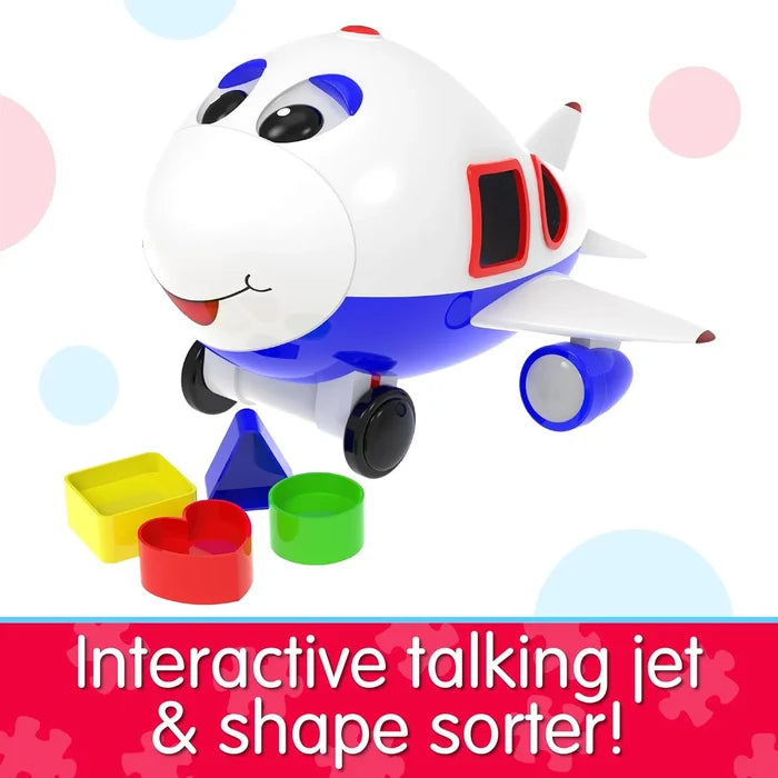 The Learning Journey Talking Shape Sorter Jumbo Jet Plane