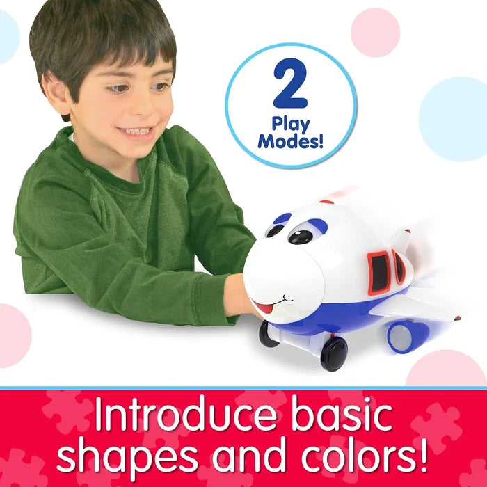 The Learning Journey Talking Shape Sorter Jumbo Jet Plane