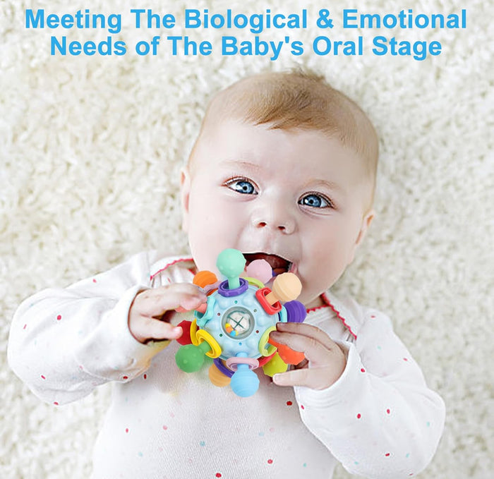 Tohibee Baby Teether Teething Toys for Babies  & Newborn Infant Learning Developmental Toys Gifts
