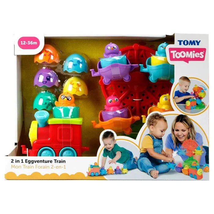 Tomy Toomies 2 in 1 Eggventure Train