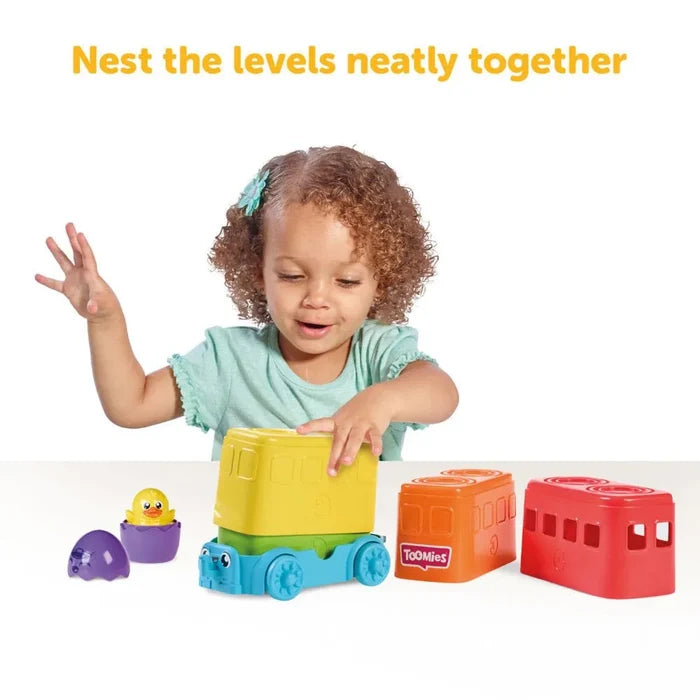 Tomy Toomies Hide & Squeak Nesting Eggs