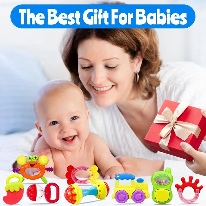 VBFRZY Baby Rattles Newborn Toys Teething Toys