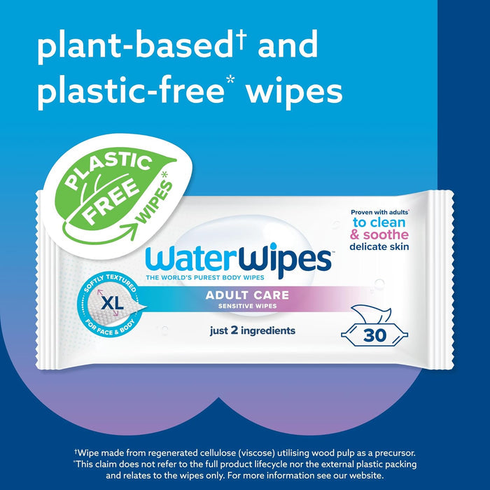 Water Wipes Adult Wipes Core (30 Pcs)