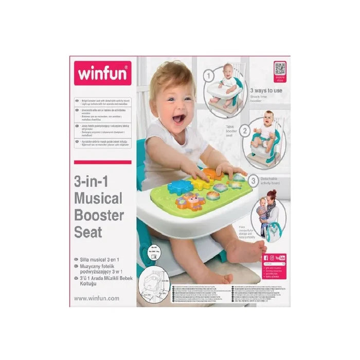Winfun 3 In 1 Musical Booster Seat