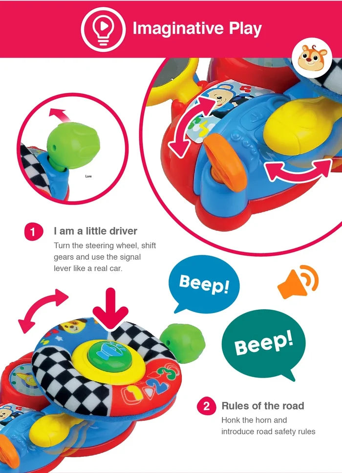 Winfun Baby Learning Steering Wheel
