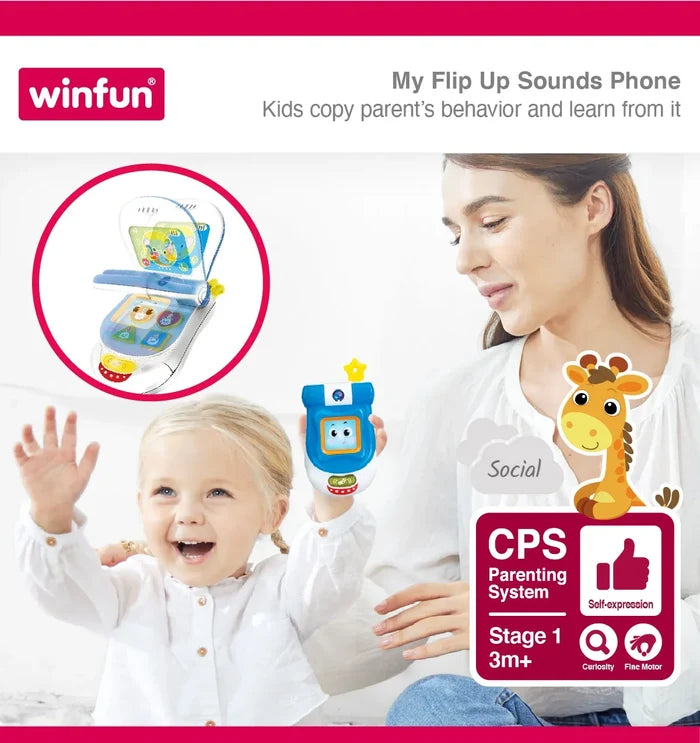 Winfun  Flip Up Sounds Phone