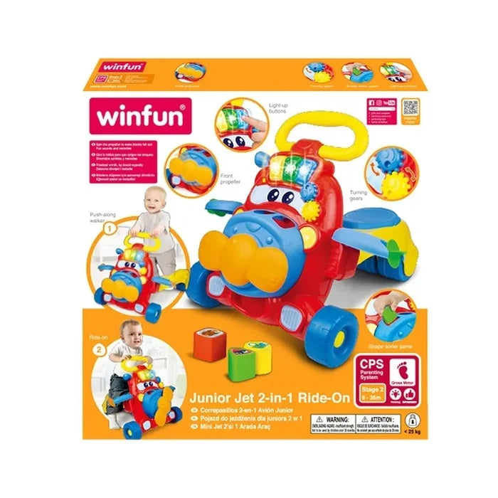 Winfun Junior Jet 2 In 1 Ride On
