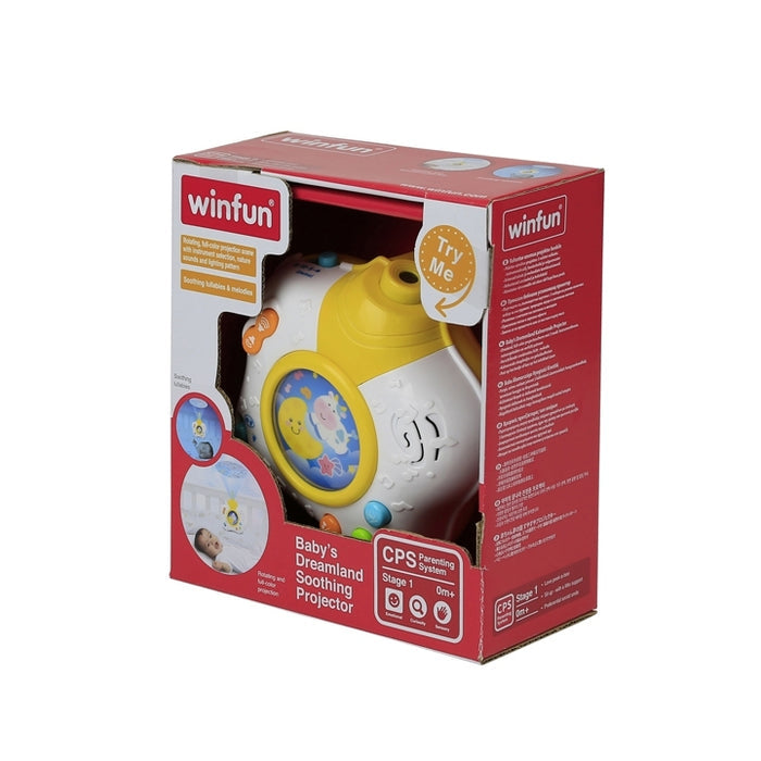 Winfun Light and Sound Projector Crib Toy with Relaxing Sounds