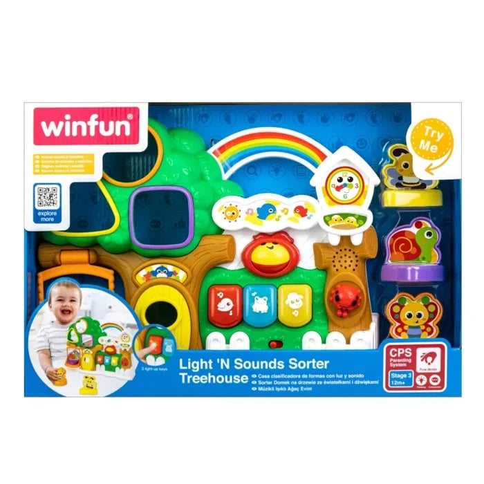 Winfun Light and Sound Sorter Tree House