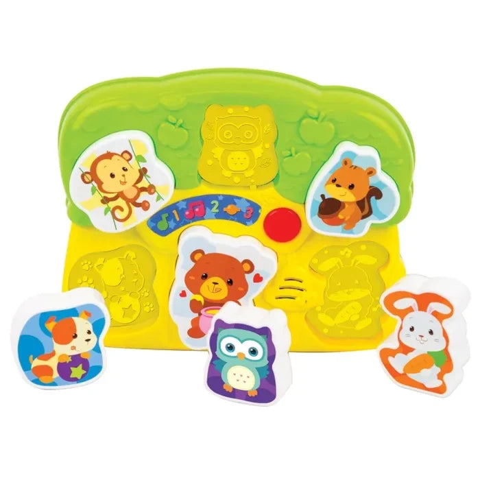Winfun Lights And Sound Animal Puzzle