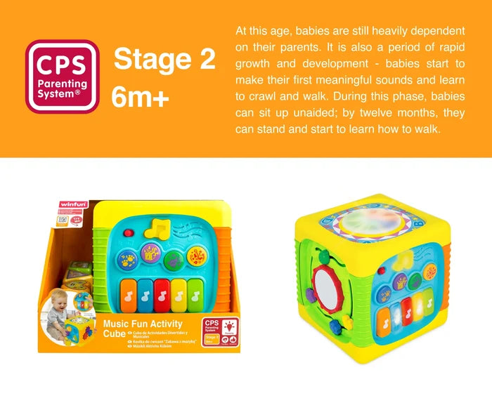 Winfun  Music Fun Activity Cube