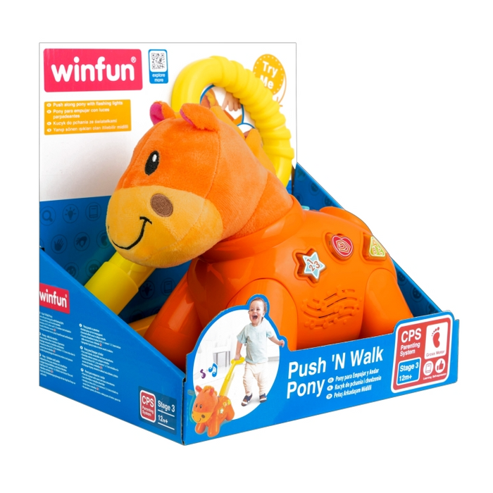 Winfun Push and Walk Pony