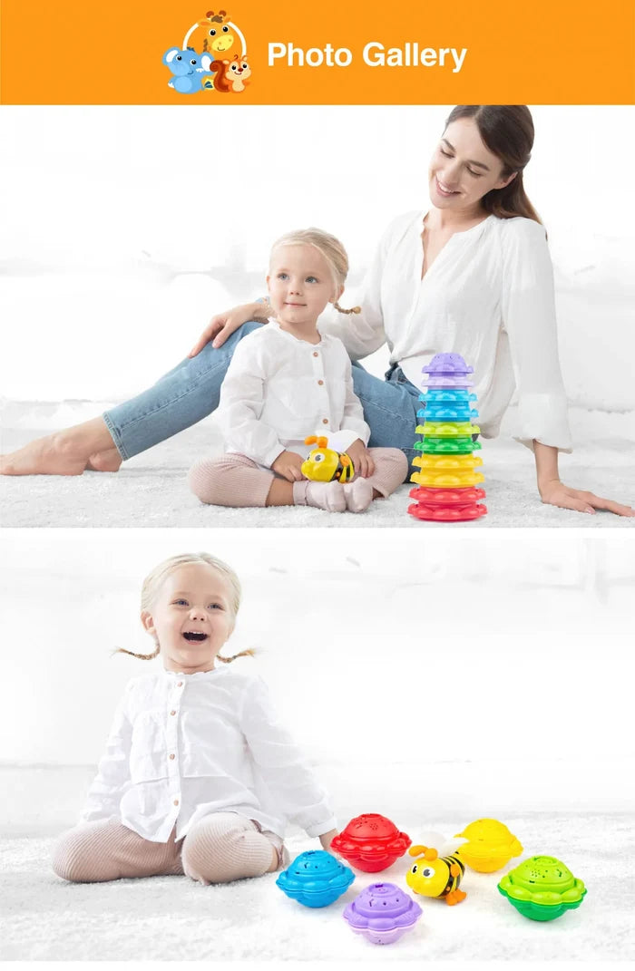 Winfun  Stack and Learn Bee and Sunflowers