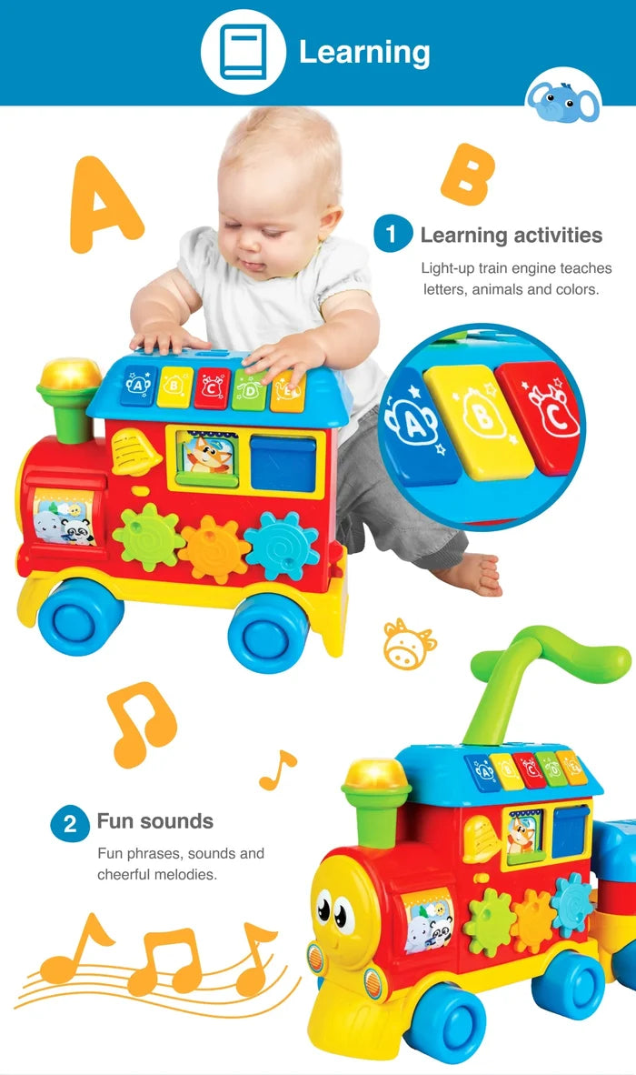 Winfun  Walker Ride On Learning Train