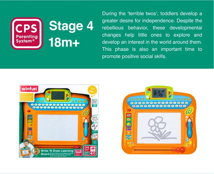 Winfun  Write and Draw Learning Board